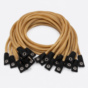 Bungee trampoline latex elastics