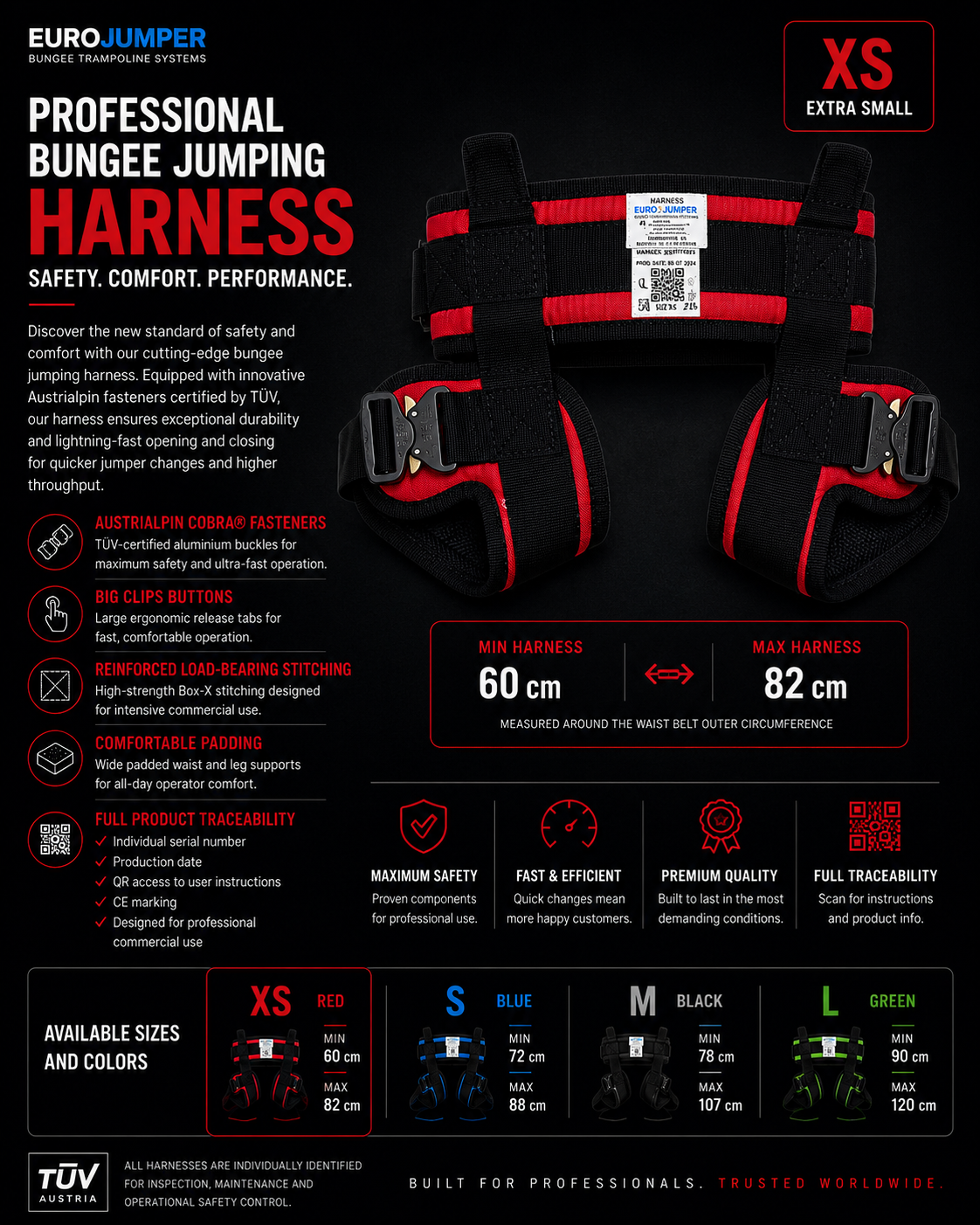 Harness for bungee trampoline - Image 3