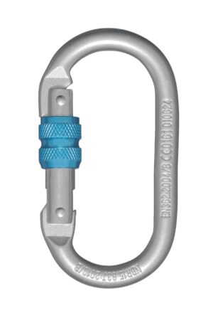 STEELSAFE 981 — Steel Screw-Lock Carabiner (EN 362 Certified)